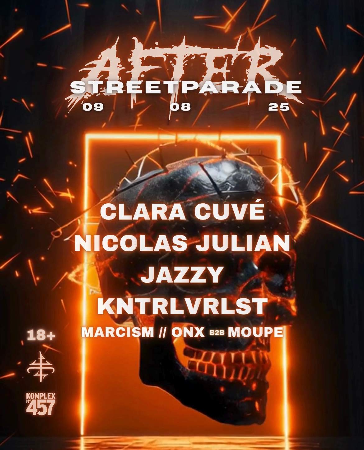 Impact Rave - Streetparade Afterparty at Komplex457, Zurich