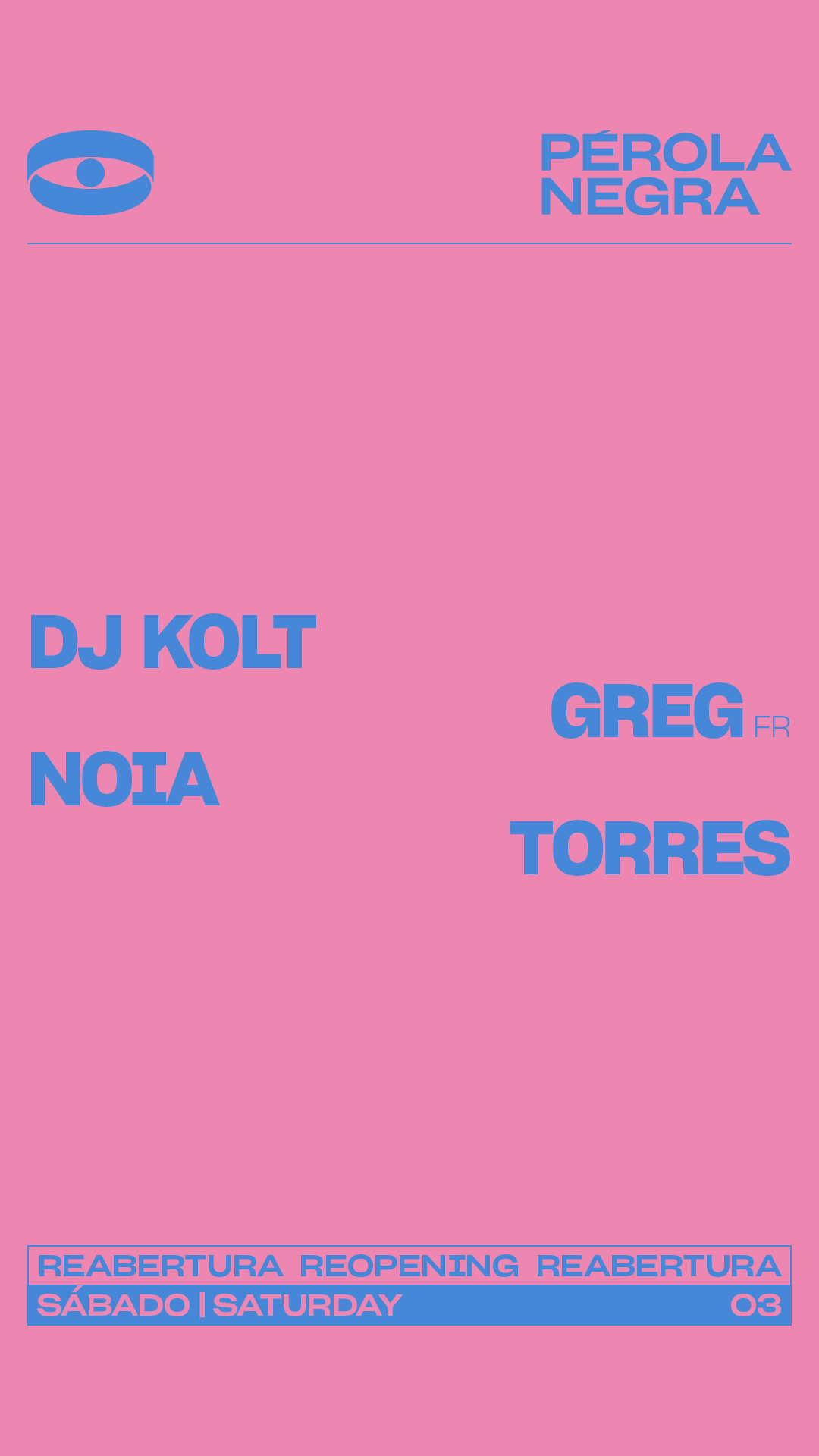 XXIII - DJ Kolt, Greg (FR), NOIA, Torres - フライヤー表