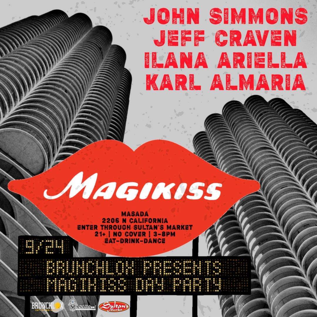 Brunchlox presents: Magikiss Day Party - フライヤー表