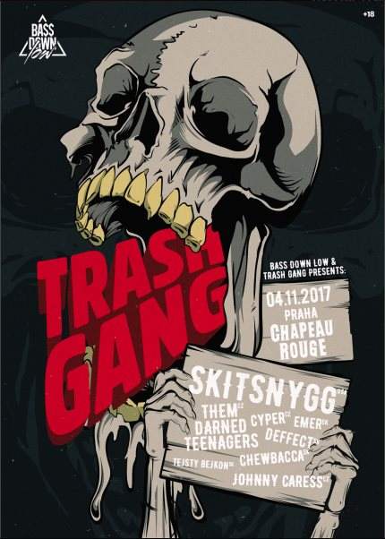 Trash Gang with Skitsnygg - Página frontal