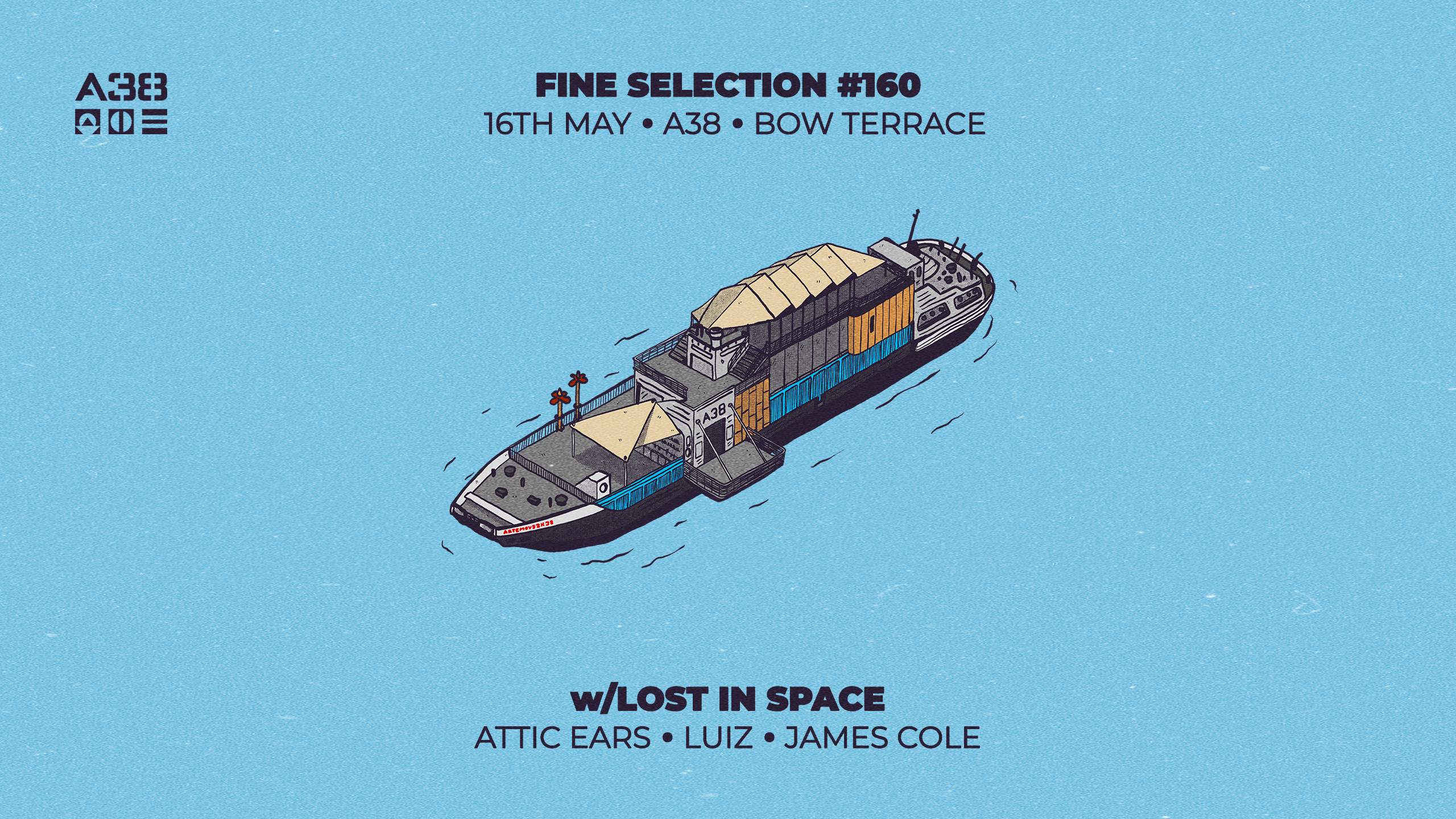 Fine Selection #160 w/Lost In Space - フライヤー表