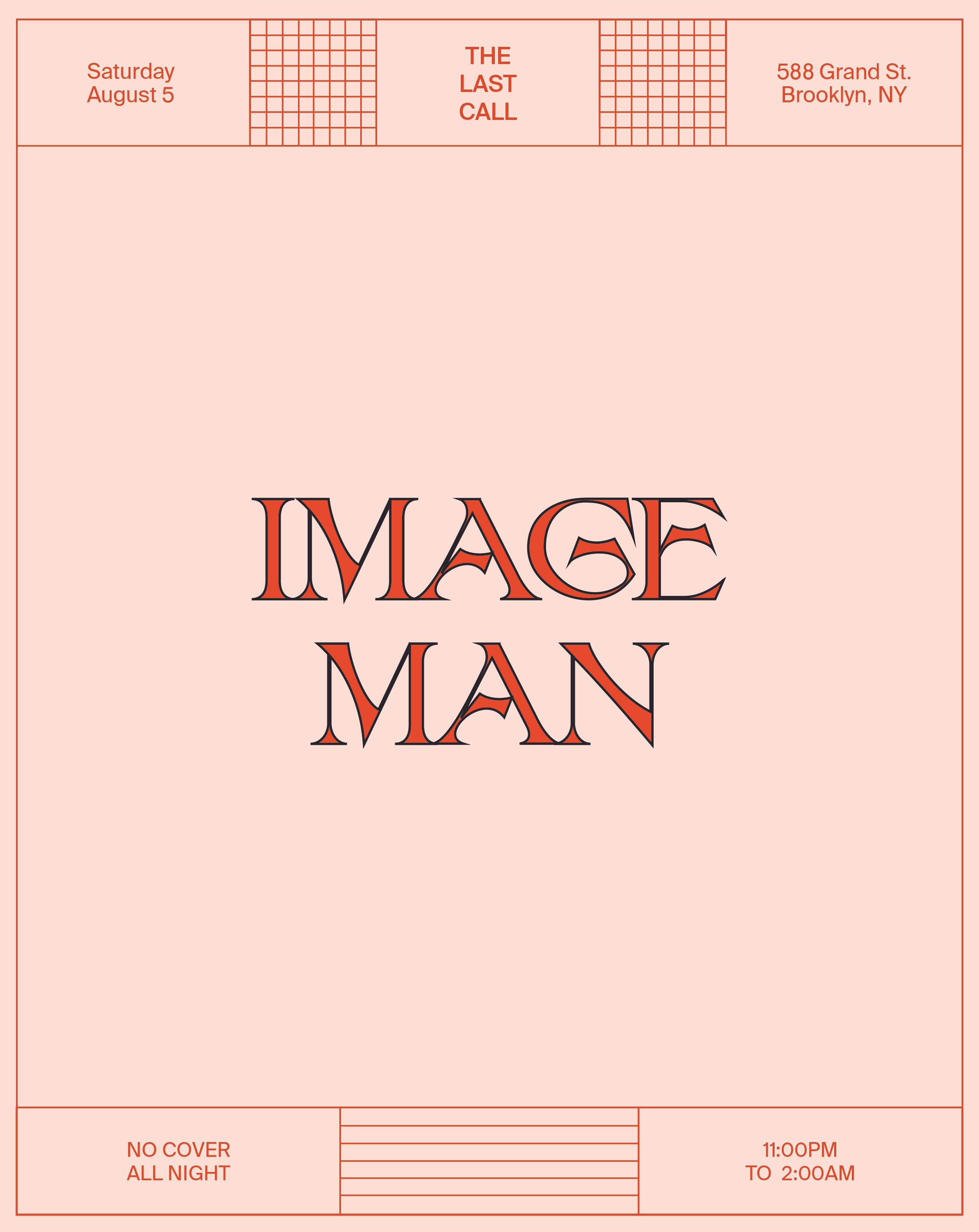Image Man - Página frontal