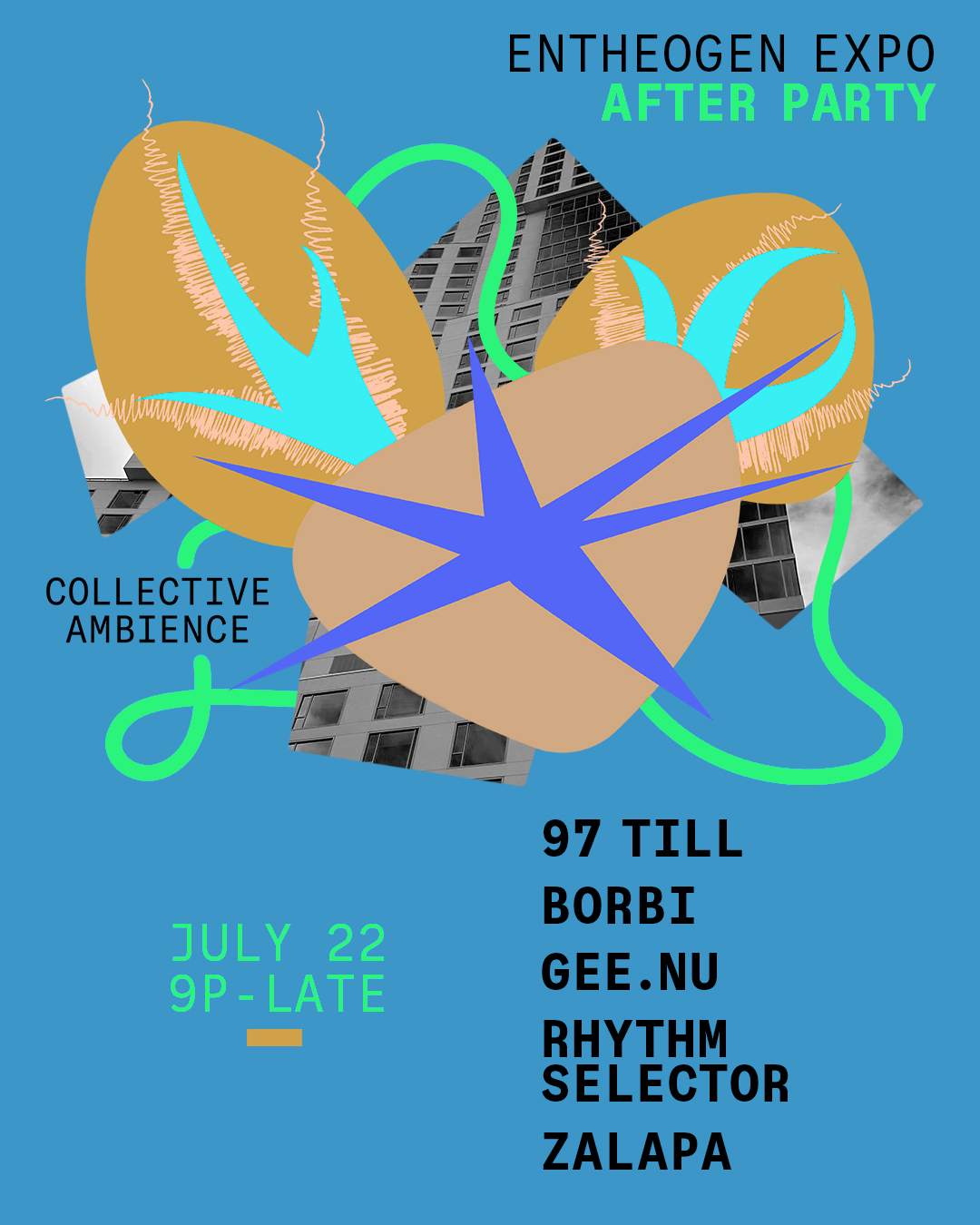 Collective Ambience Expo After Party - フライヤー表