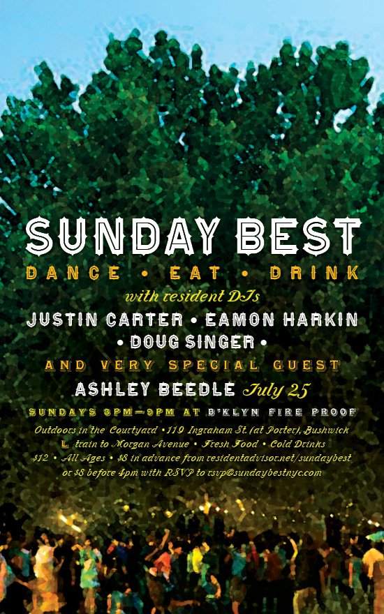Sunday Best - Ashley Beedle, Justin Carter, Eamon Harkin & Doug Singer - Página frontal