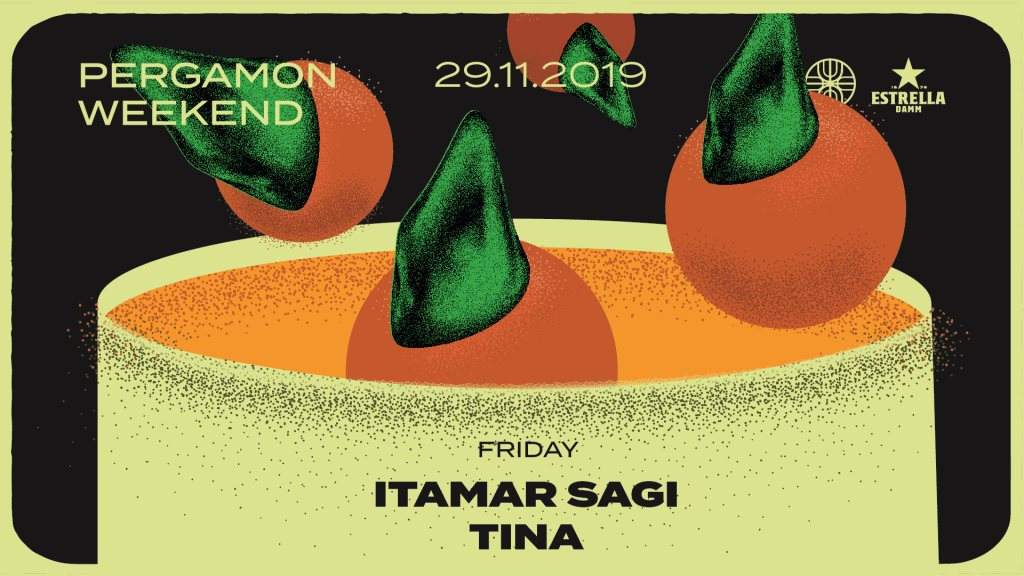 Pergamon Friday: Itamar Sagi, Tina - フライヤー表