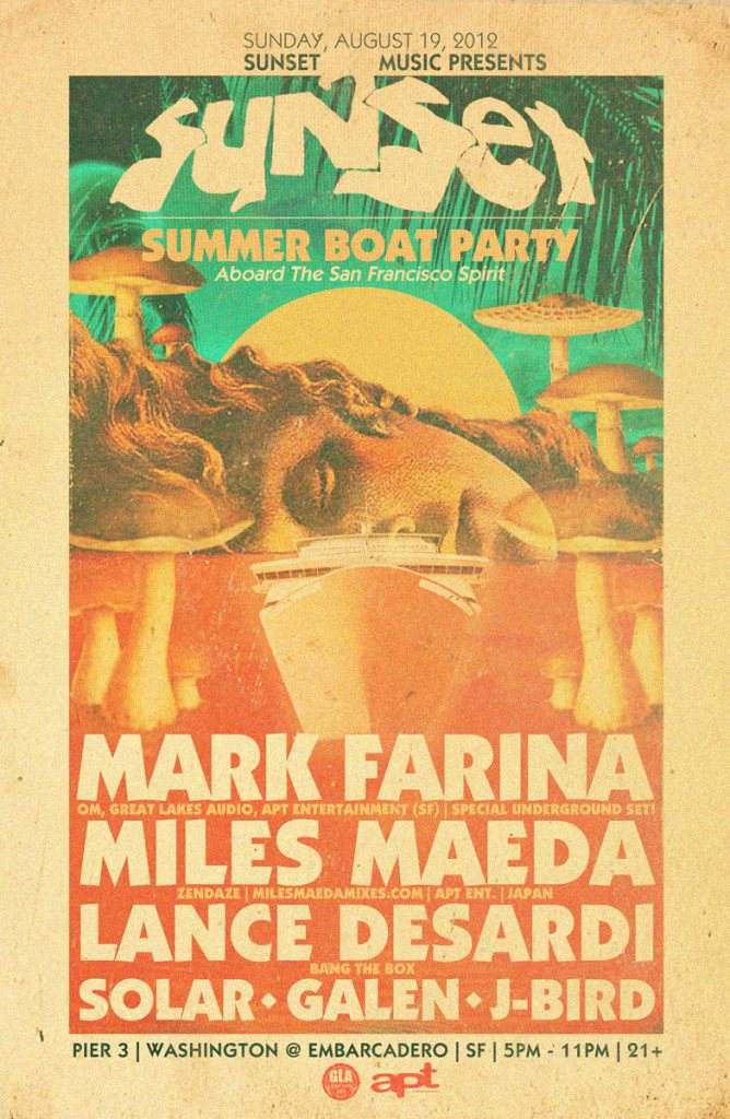 Sunset Summer Boat Party + After-Party - Página frontal