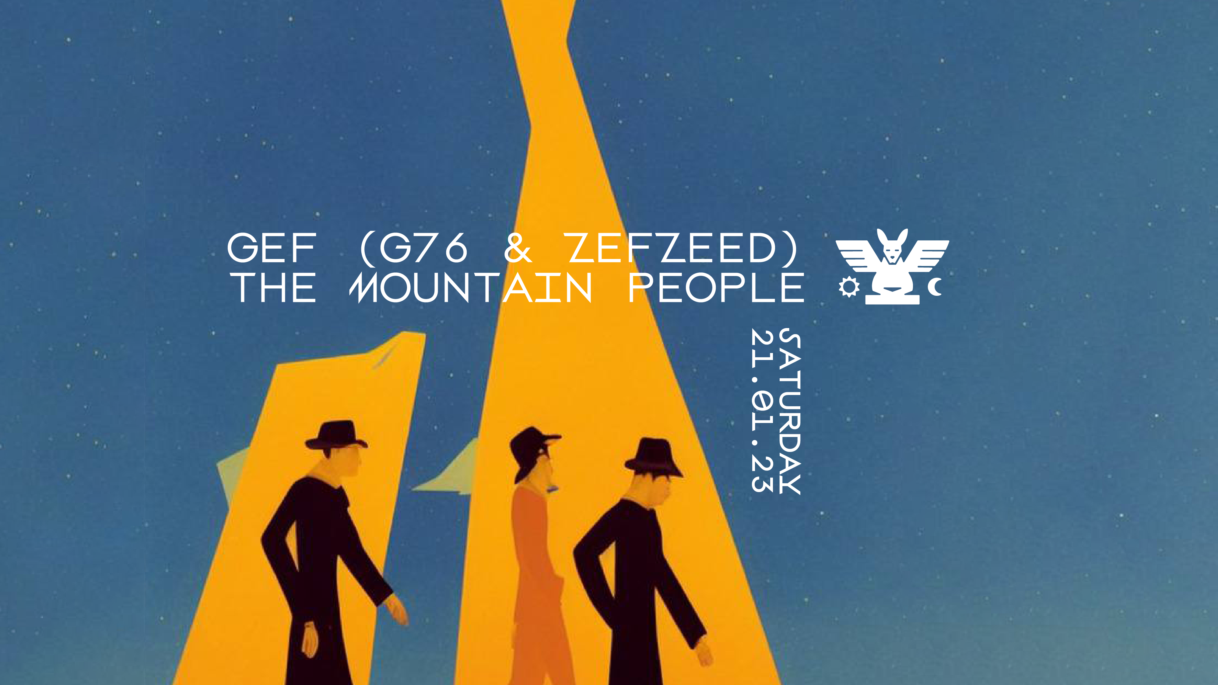 GH 21.01: GEF, The Mountain People - フライヤー裏