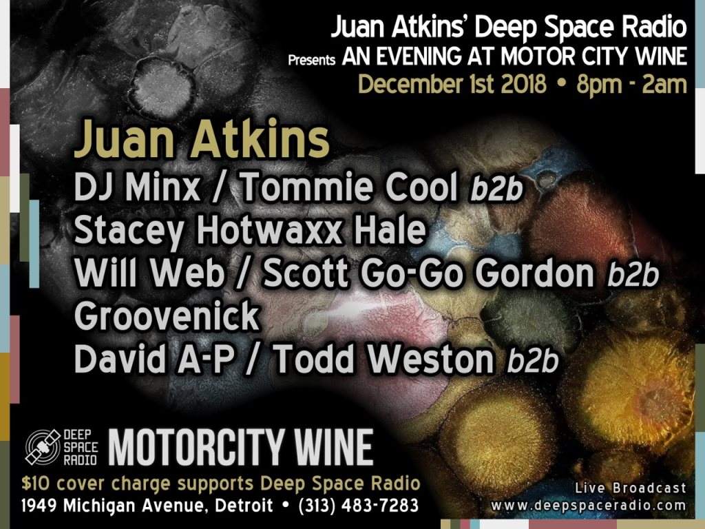 Juan Atkins presents Deep Space Radio - Página frontal