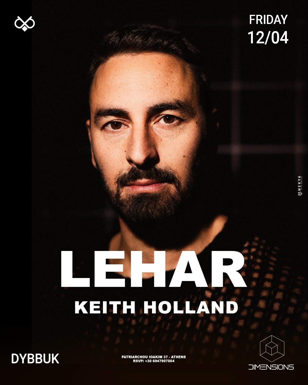 Lehar + Keith Holland - フライヤー表