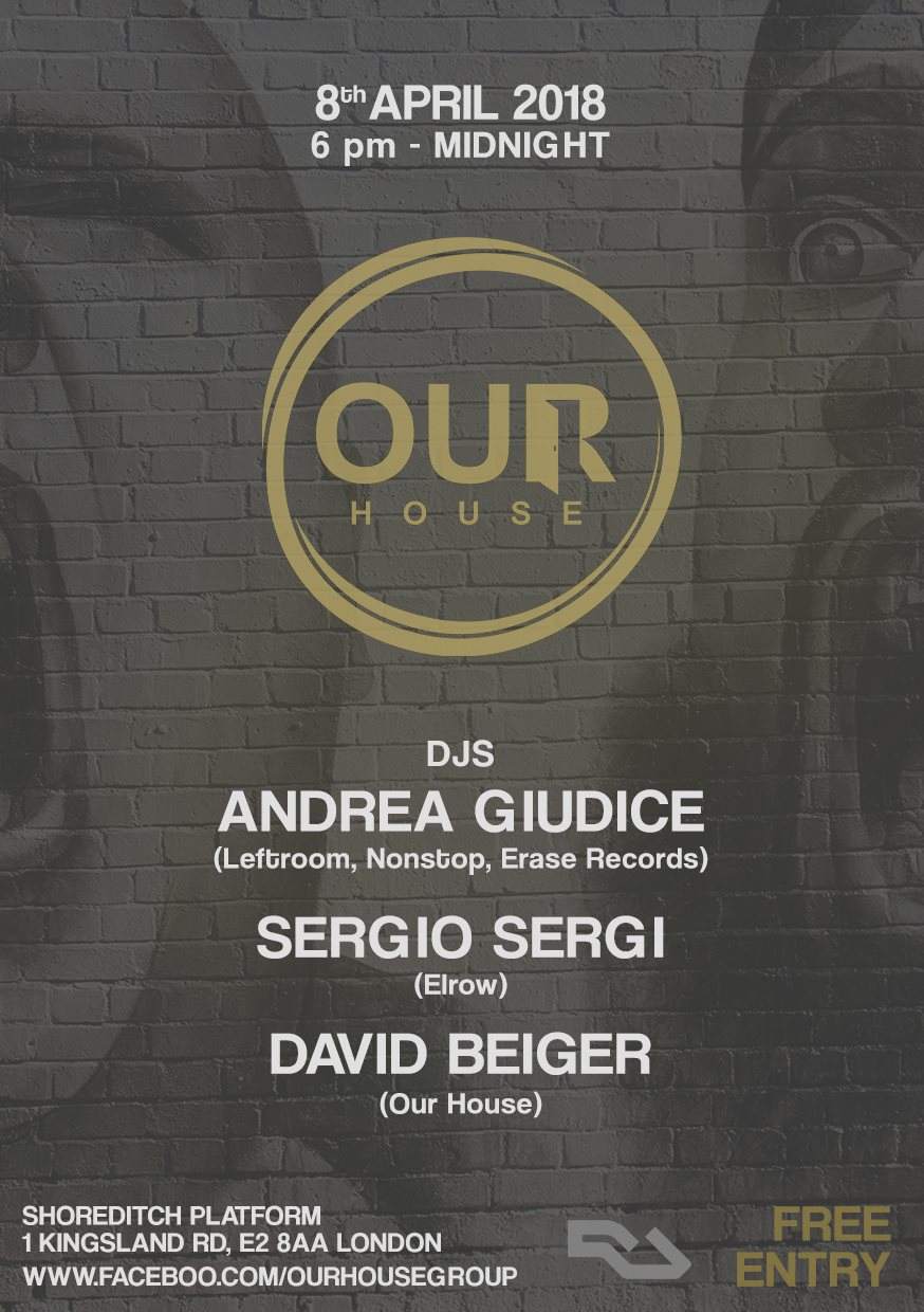 Our House: Primavera Edition + Afterparty - フライヤー裏