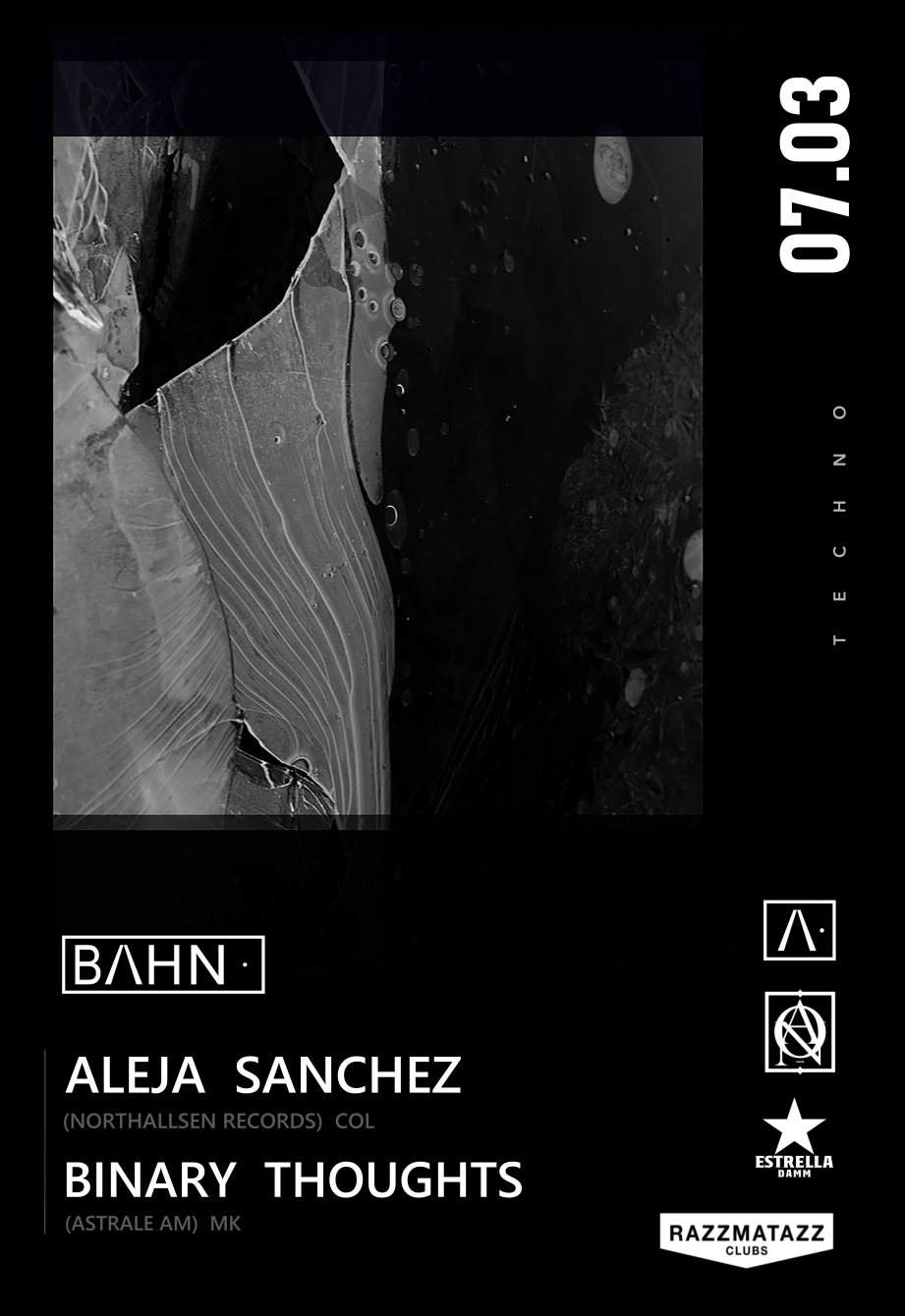 BAHN· 21: Aleja Sanchez / Binary Thoughts - Página trasera