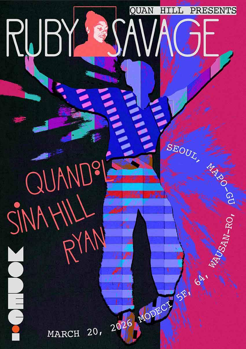 Quan Hill presents Ruby Savage bei Modeci, Seoul