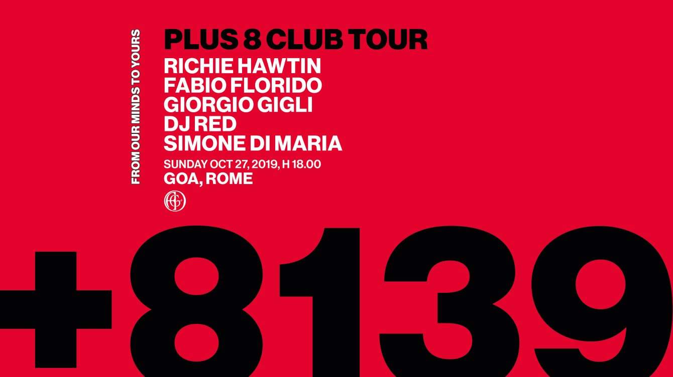 Goa Club Pres. Plus8 Aftertea: Richie Hawtin and More - Página frontal