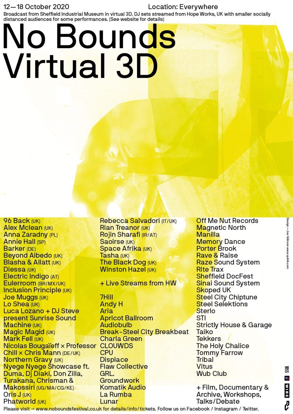 No Bounds 2020 Virtual 3D - Página trasera