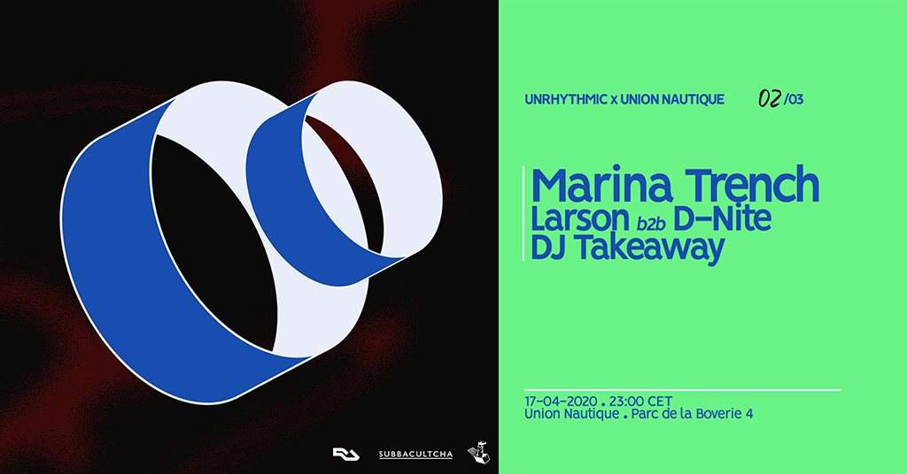Unrhythmic with Marina Trench (Covid Cancelled) - Página frontal