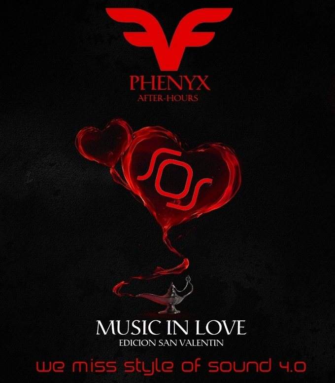 Music In Love Valentine's Day - Página frontal