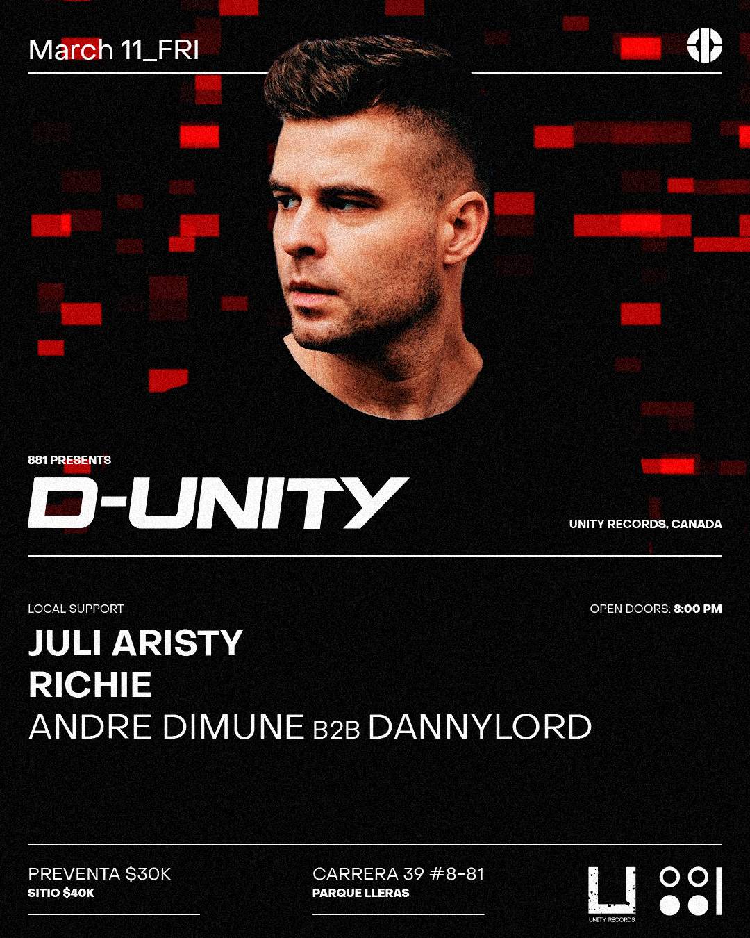 D-Unity - Página frontal