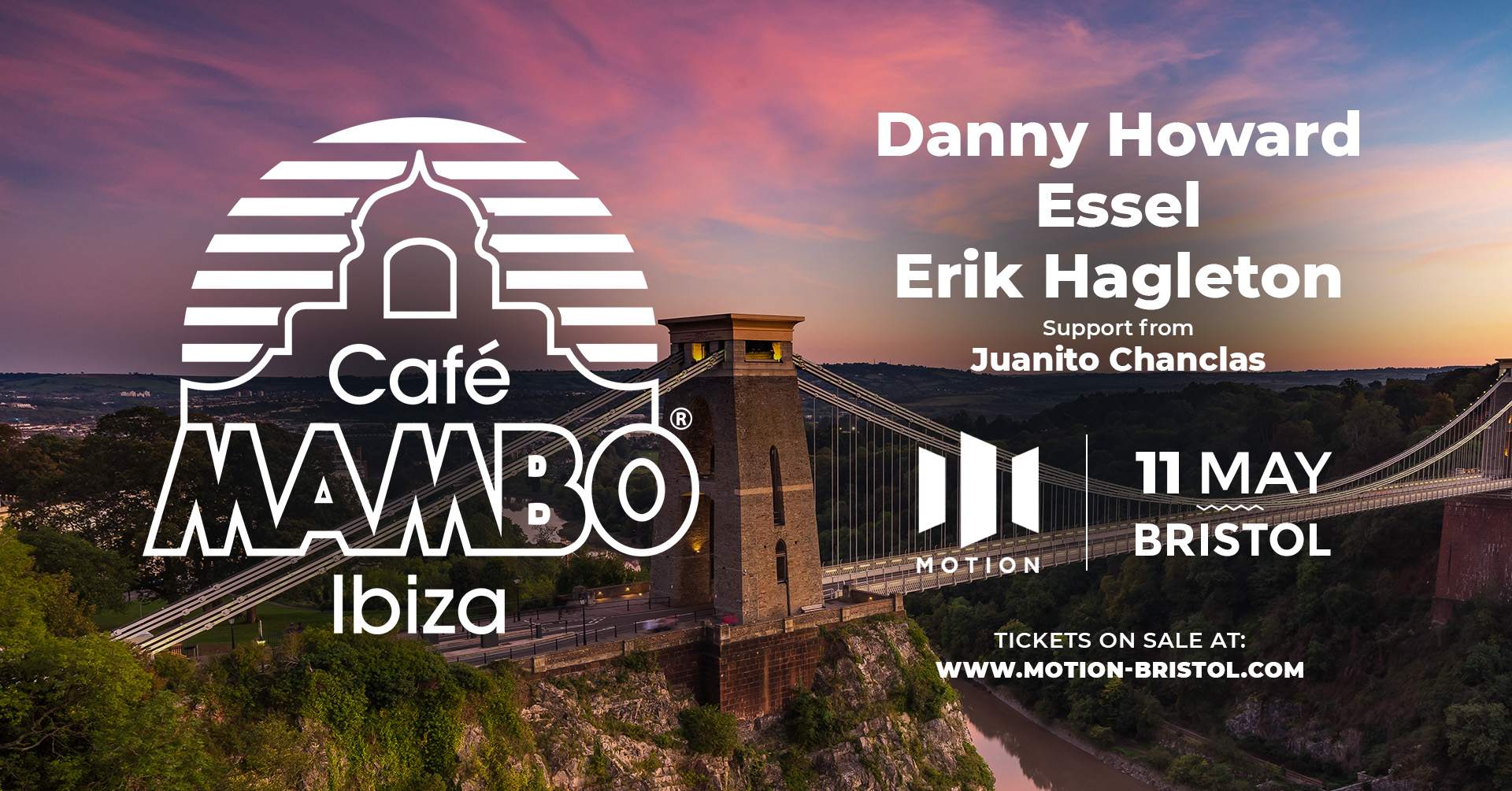 Motion x Café Mambo Day Party with Danny Howard + more - Página frontal