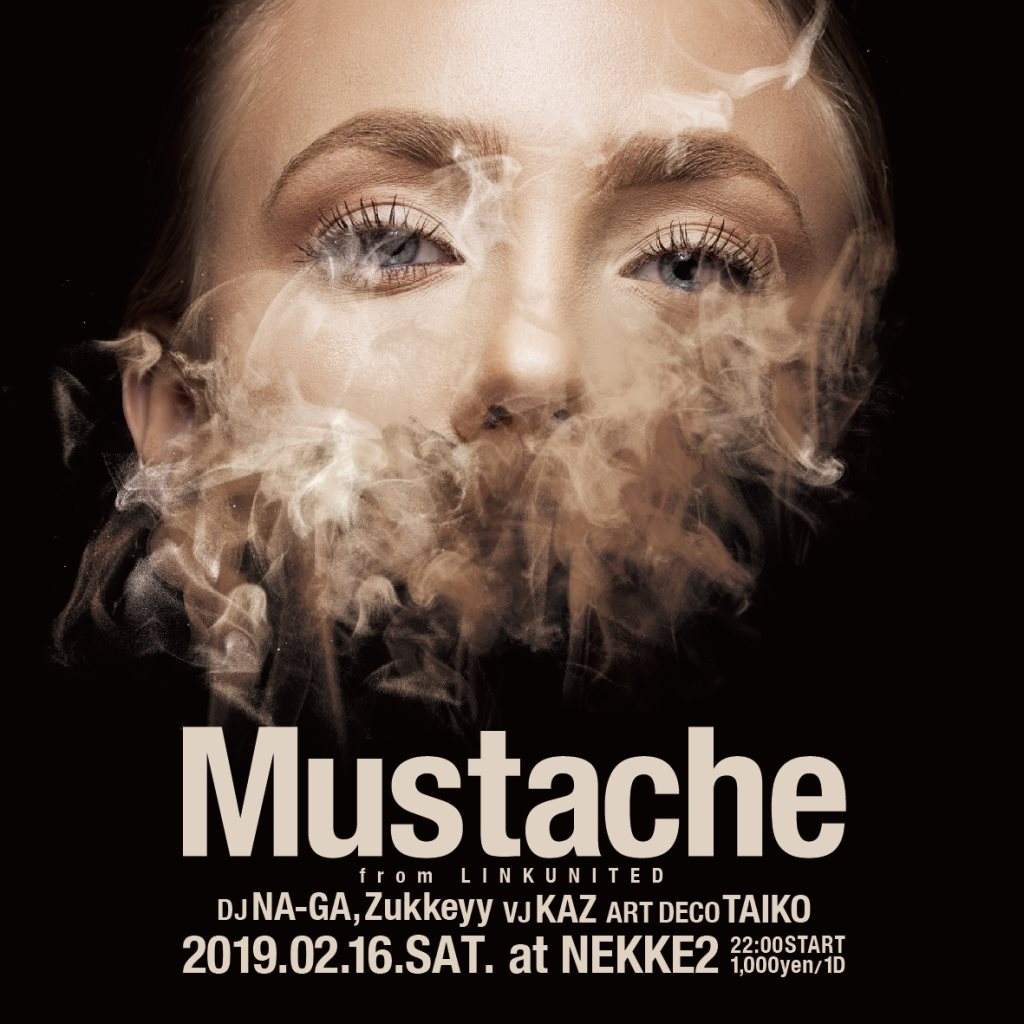 Mustache - フライヤー表