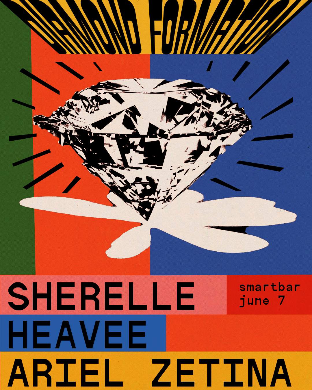 Diamond Formation ft SHERELLE - Heavee - Ariel Zetina - Página frontal