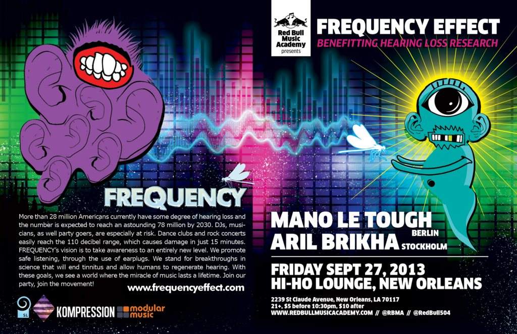 Red Bull Music Academy: Frequency Effect (New Orleans) - Página frontal