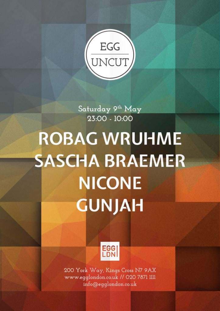 un/cut: Robag Wruhme, Sascha Braemer, Niconé, Gunjah - Página frontal