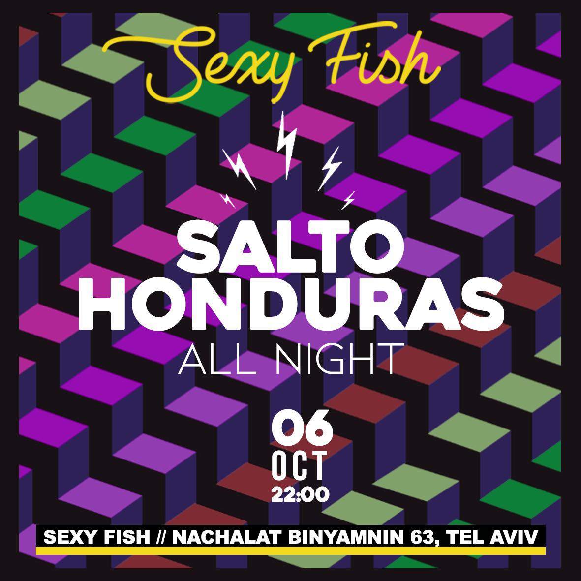 Sexy Fish with Salto Honduras - Página frontal