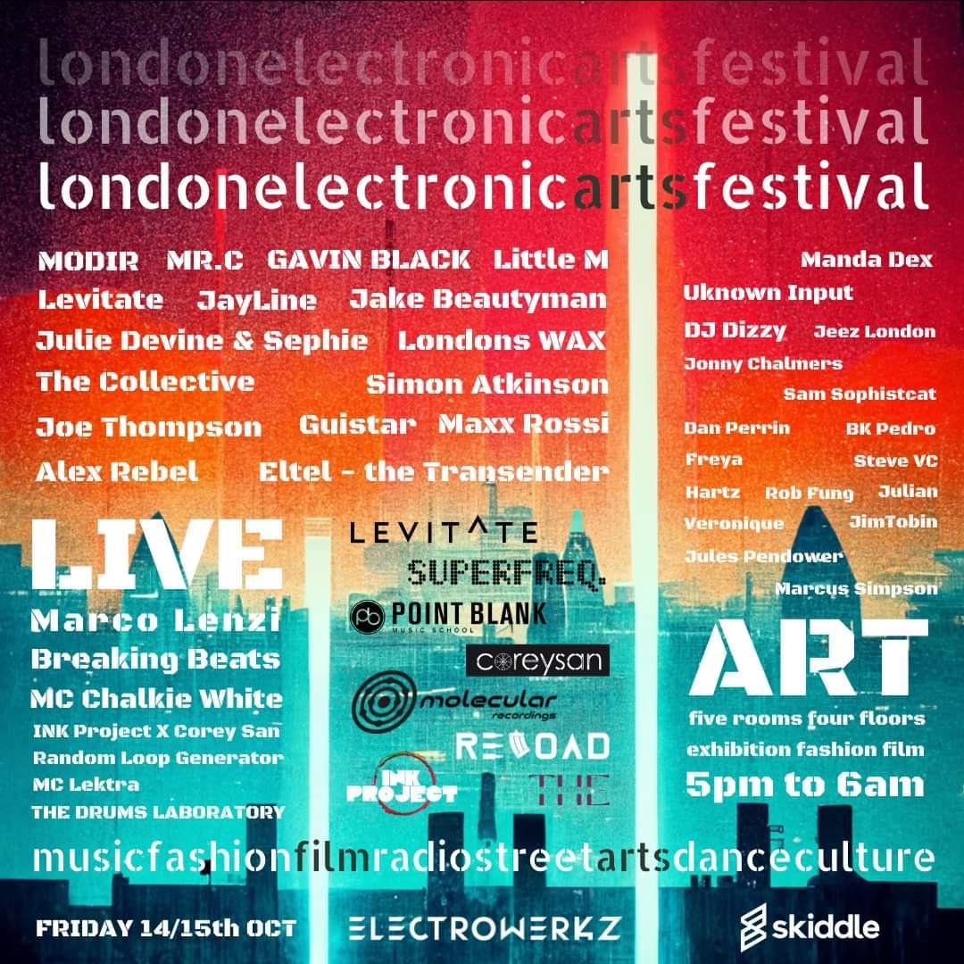 L.e.E.F. London Electronic Arts Festival at Electrowerkz, London