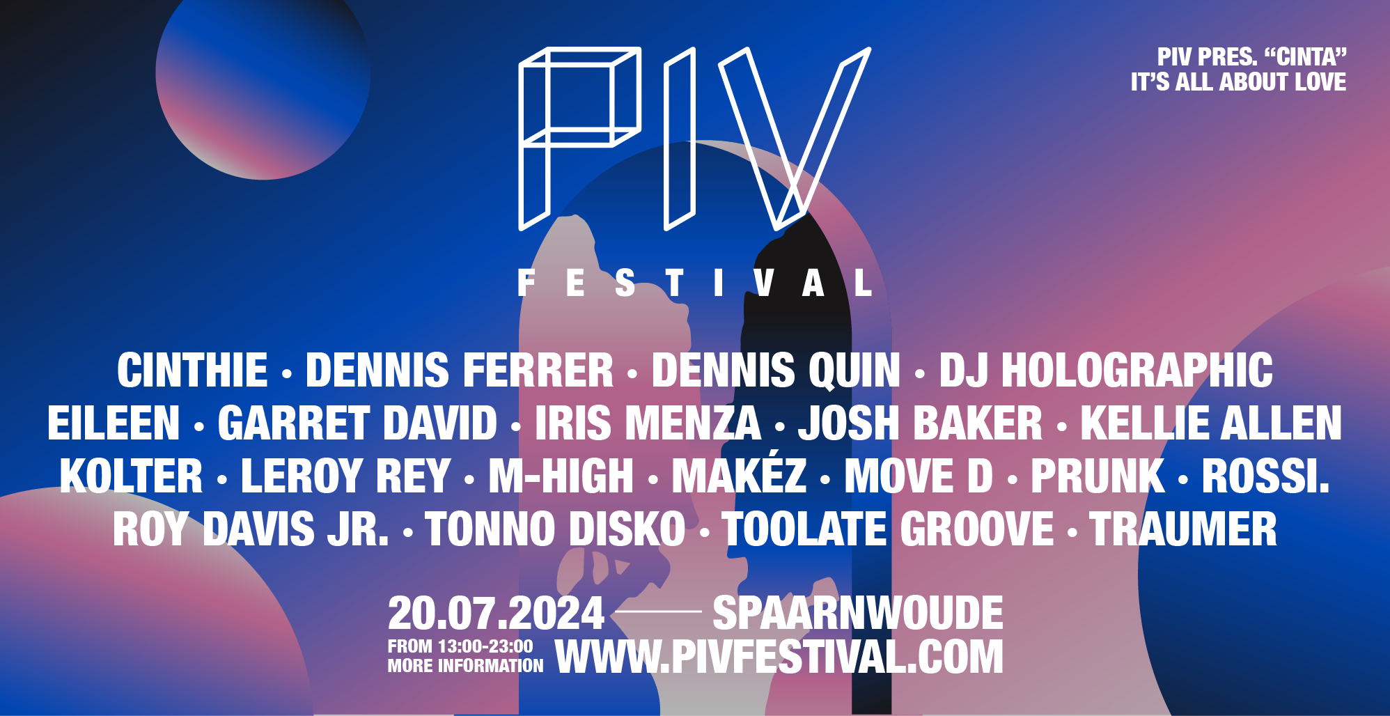 PIV Festival 2024 - フライヤー表