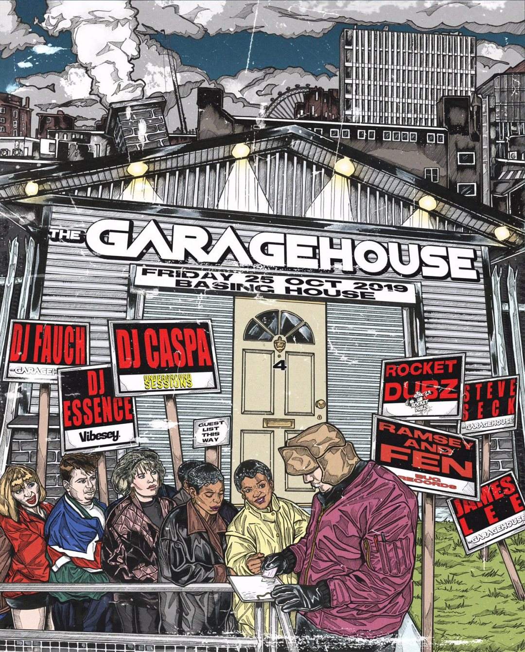 The Garage House 4 - Página frontal