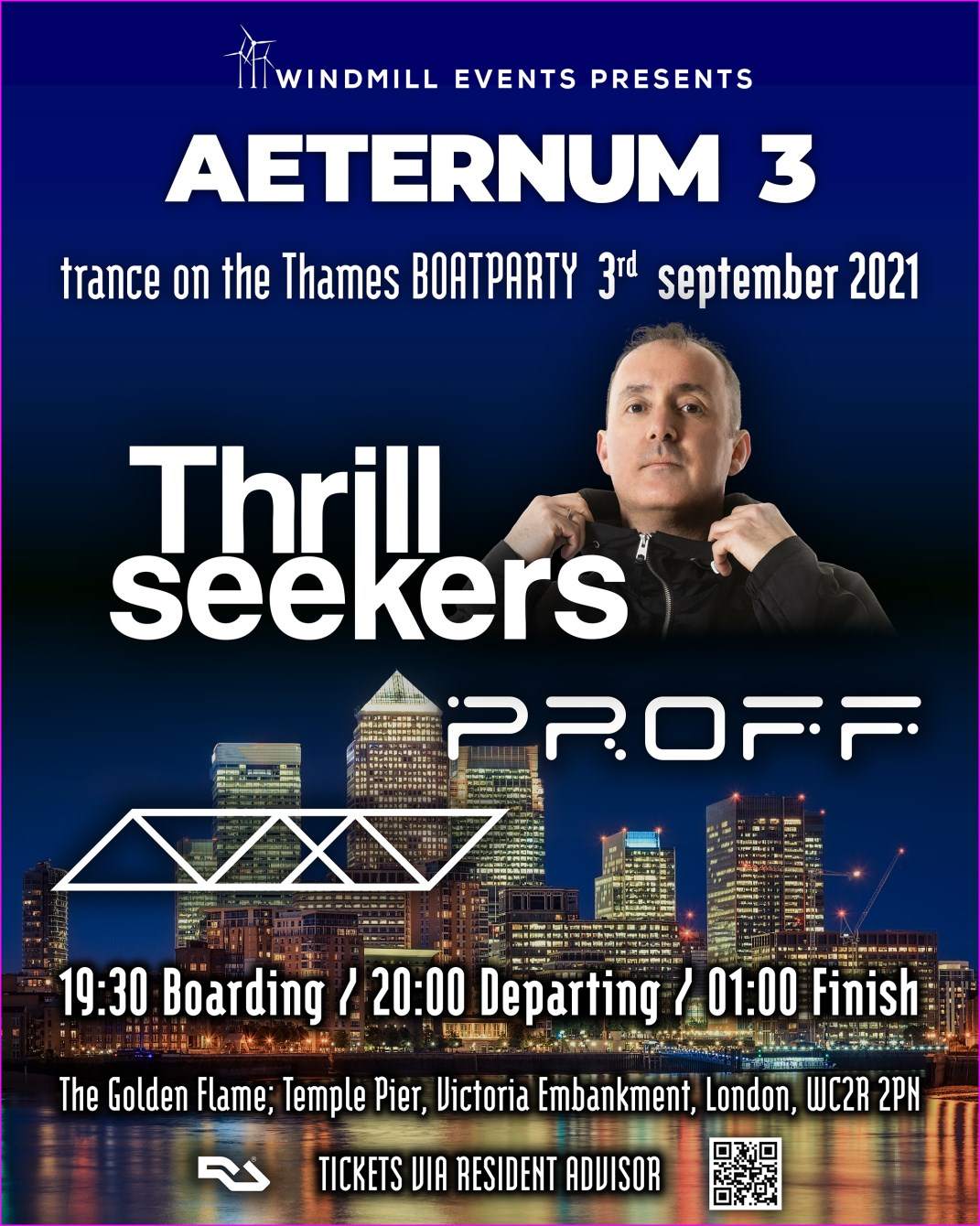 Aeternum 3 - Trance on the Thames - Página frontal