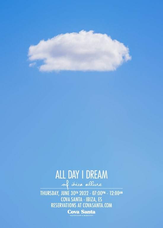 All Day I Dream Of Ibiza Allure - フライヤー表