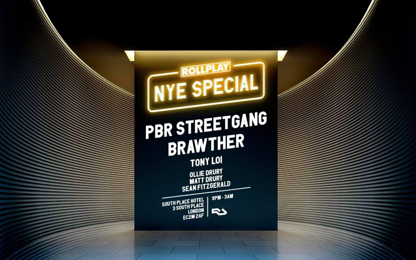 Rollplay NYE Special with PBR Streetgang, Brawther - Página frontal