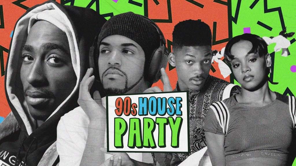 90s House Party - Hoxton - フライヤー表