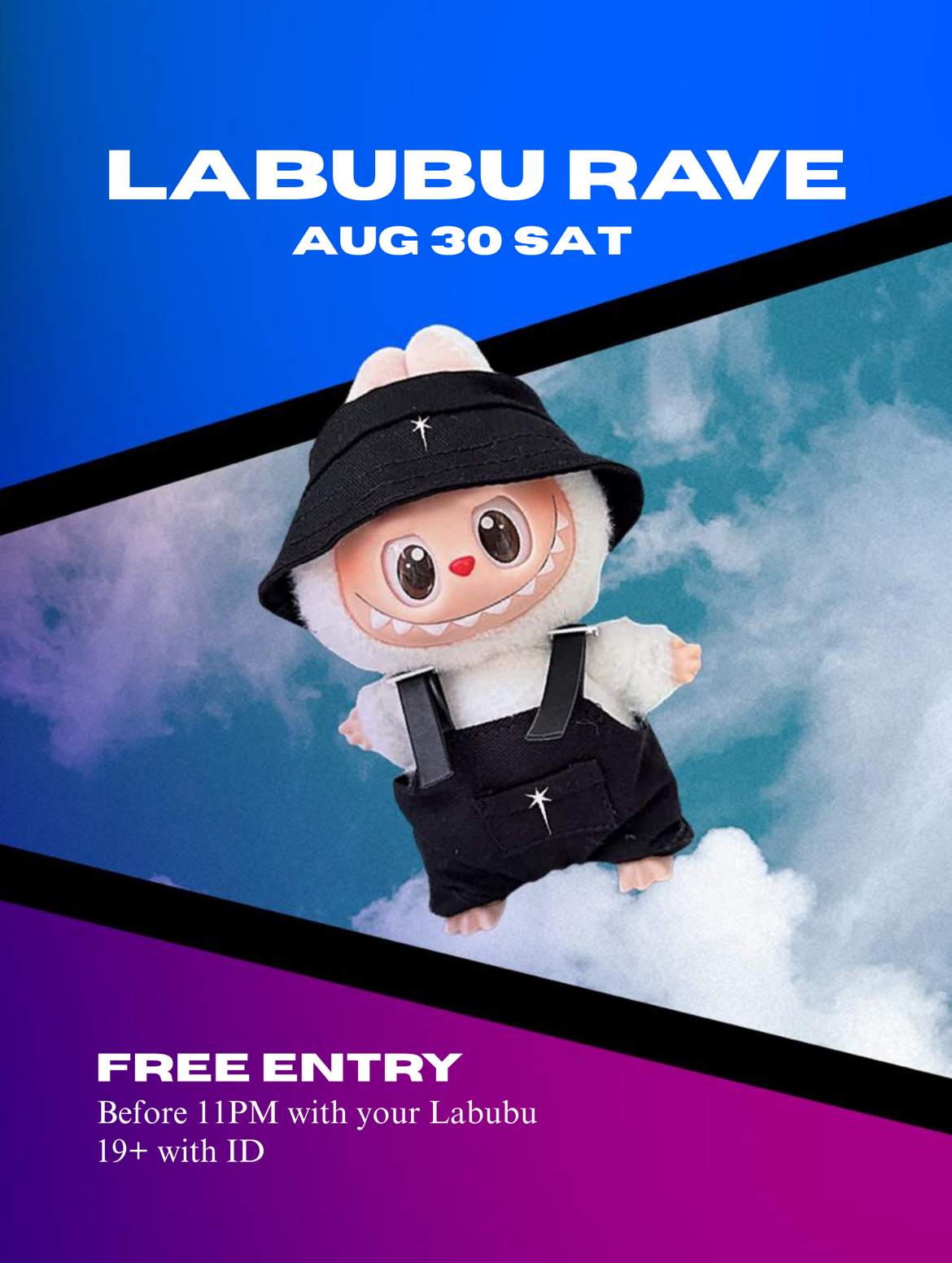 Labubu Rave at Libertine, Toronto