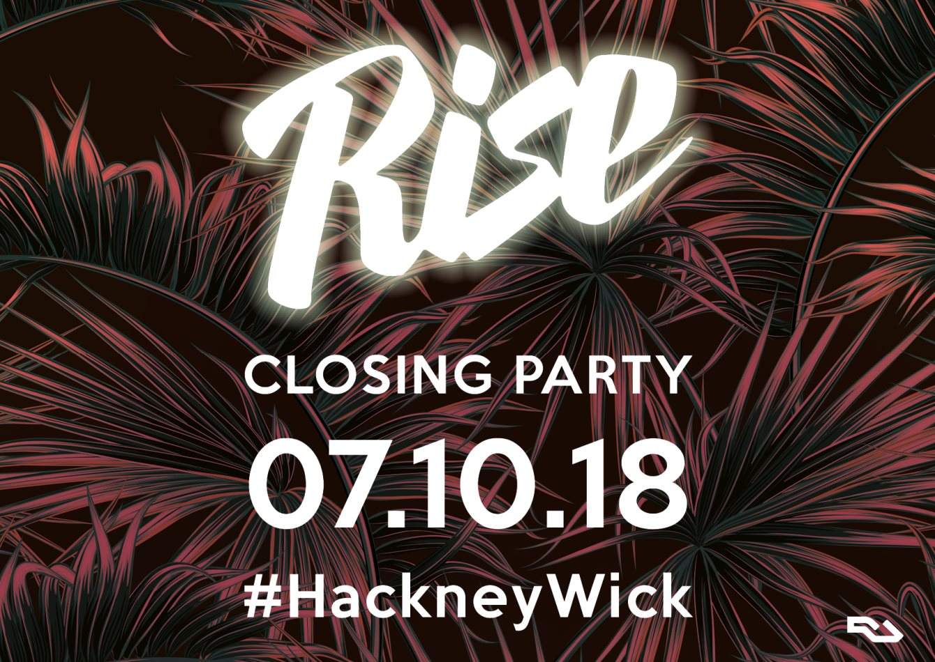 Rise: Closing Party w Chicks Luv Us - フライヤー表