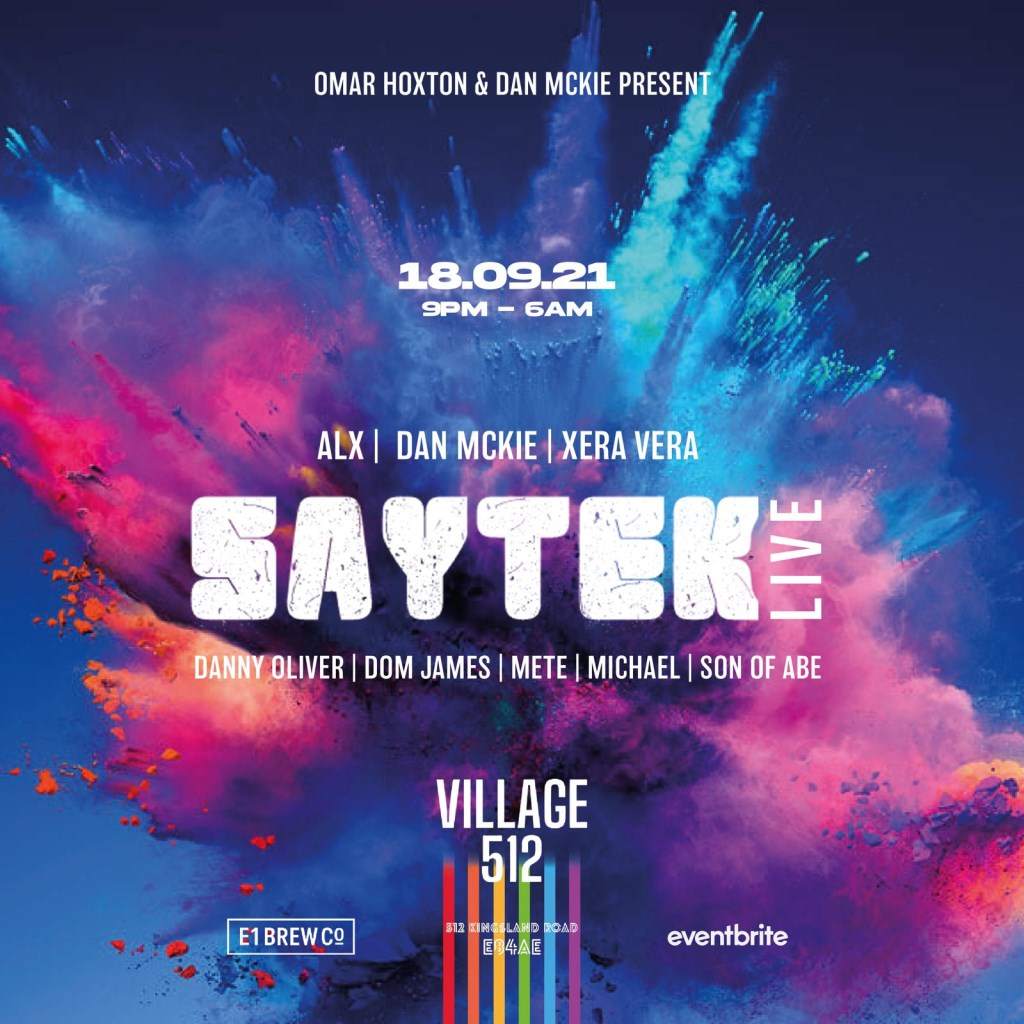 Saytek Live - Página frontal