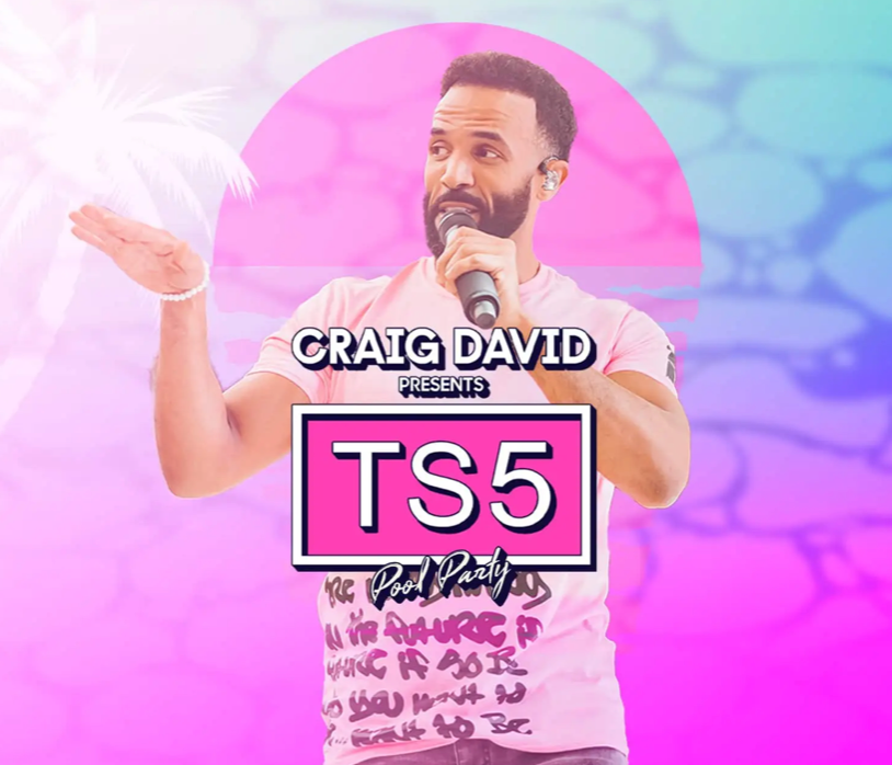Craig David's TS5 Pool Party - Página frontal