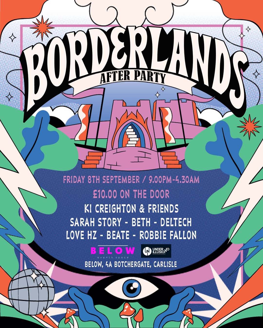 Borderlands Festival Afterparty - フライヤー表