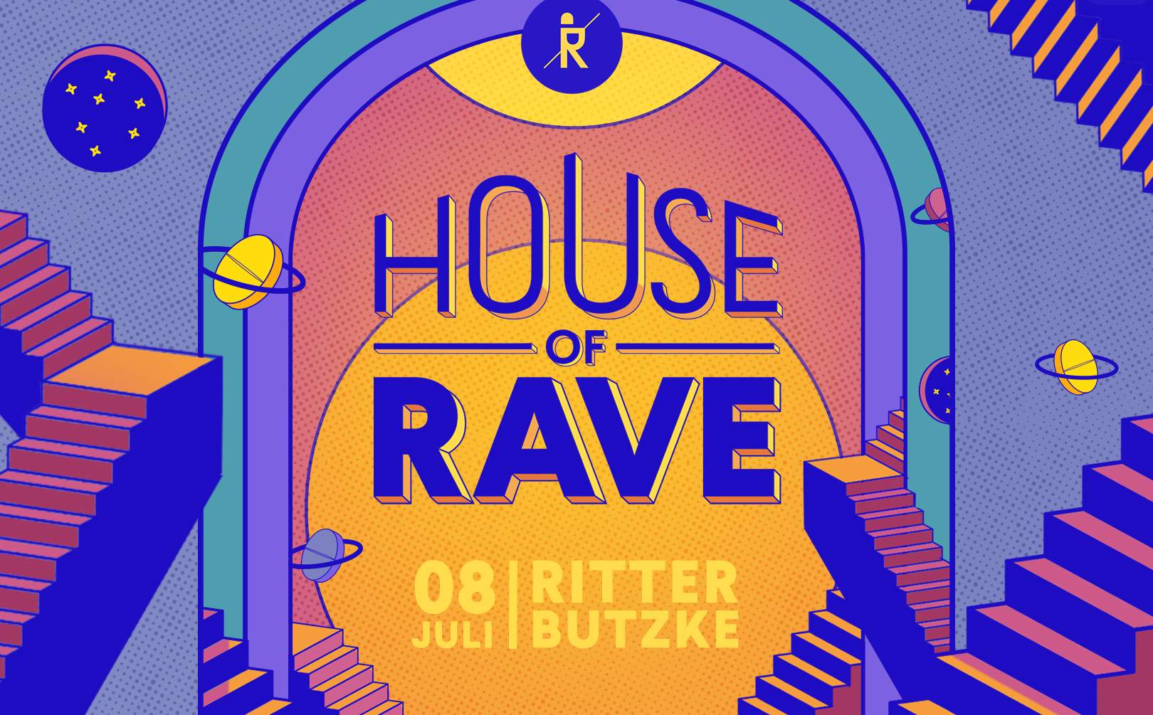House of Rave - フライヤー表