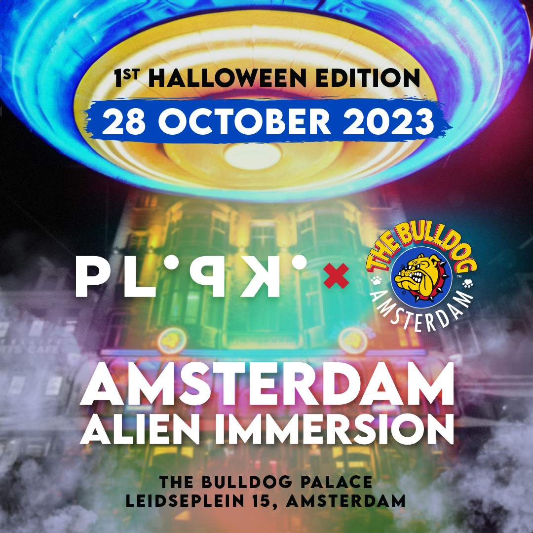 Amsterdam Alien Immersion - フライヤー表