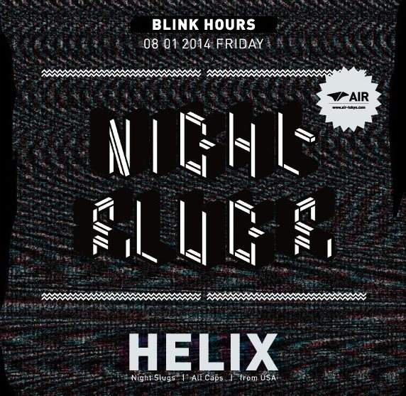 Blink Hours Feat. Helix - フライヤー裏