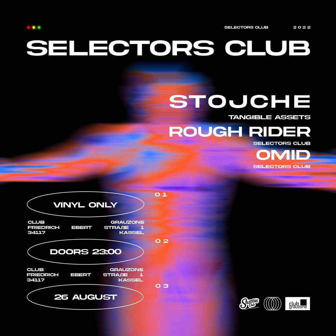 Selectors Club with Stojche at Club Grauzone, Kassel