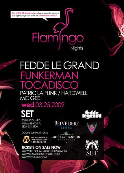 Fedde Le Grand presents Flamingo Nights - Página frontal