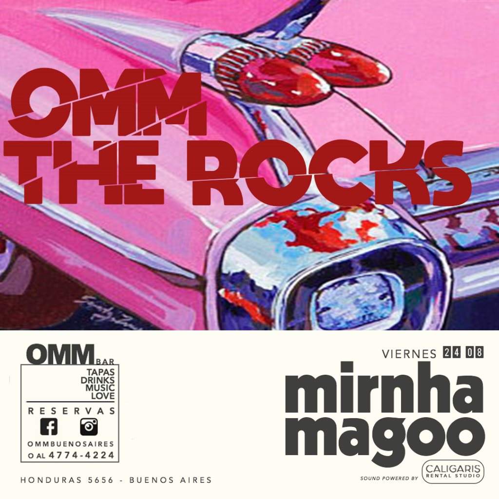 Omm The Rocks - フライヤー表