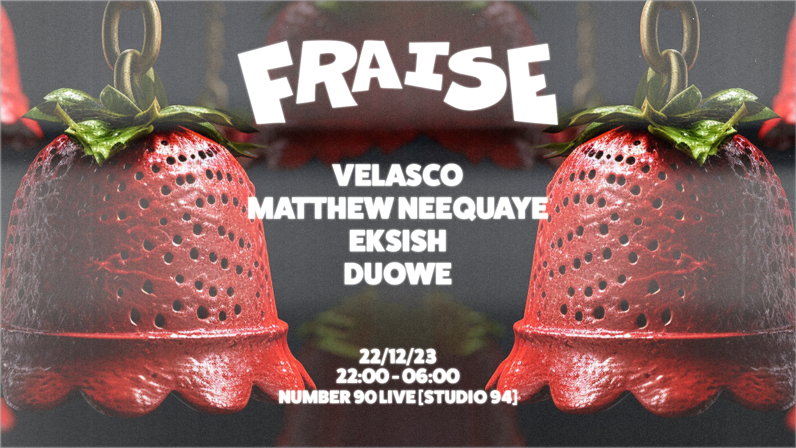 Fraise Xmas Do with Velasco, Matthew Neequaye, Eksish & Duowe - Página frontal