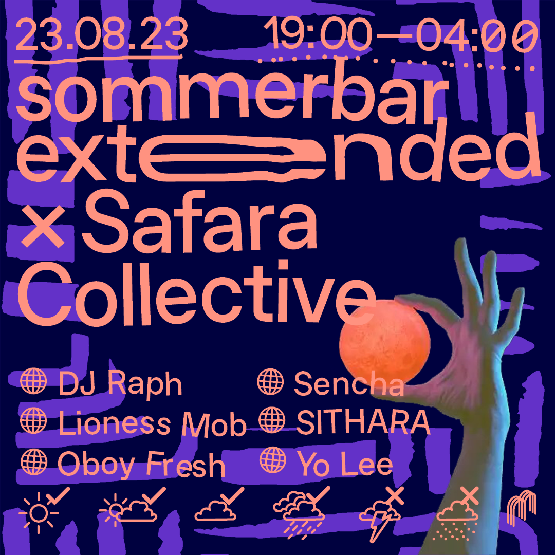 sommerbar extended × Safara Collective - Página frontal