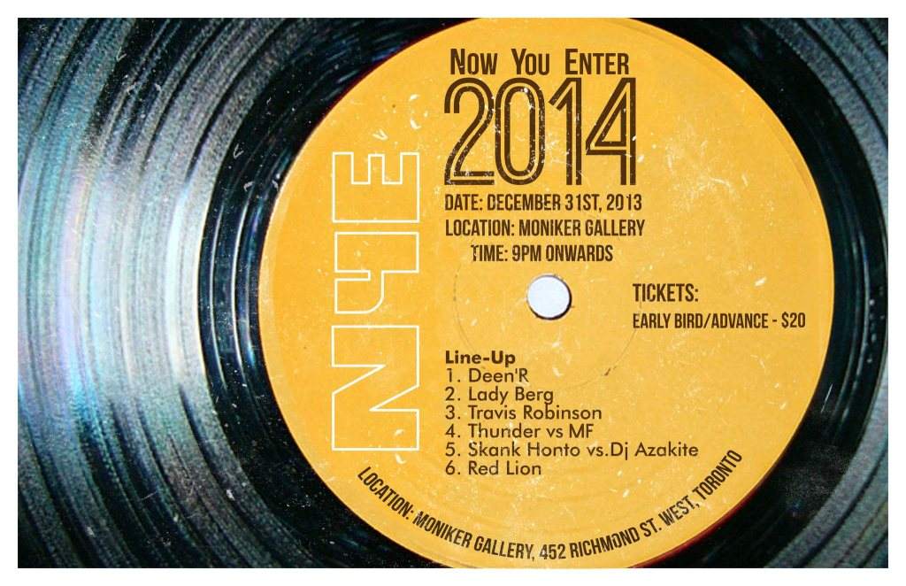 Now You Enter 2014 - Página frontal
