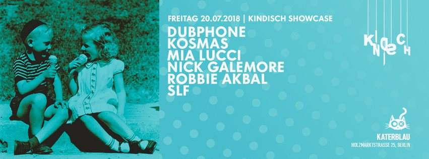 Kindisch / Dubphone, Mia Lucci, Robbie Abkal and More - フライヤー表