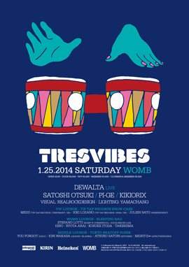 Tresvibes - フライヤー表